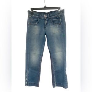 Miss Sixty Blue Capri Jeans GUC 26